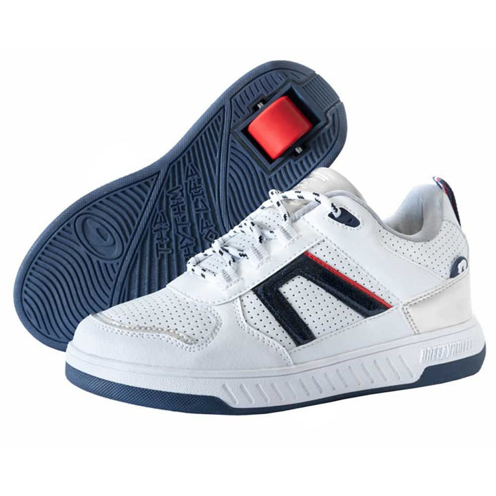 Breezy Rollers 2195710 Schuh mit Rollen White/Blue/red 29 EU Onecolor, 29 EU Onecolor