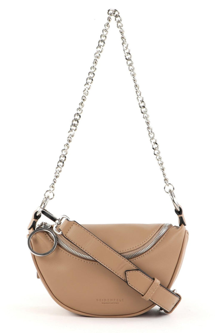 Seidenfelt Skien II - Schultertasche 19 cm smooth toffee