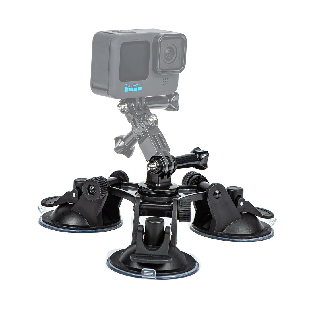 RIGINADO Insta360 X3 Saugnapf, Saugnapf für DJI OSMO Action/GOPRO 9/Insta 360/GOPRO 8/OSMO Pocket, A