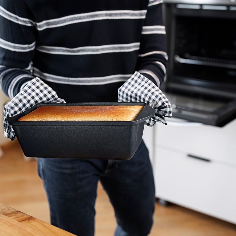 Vilde Brotbackform mit Deckel 3L 35 cm rechteckig Kastenform für Toastbrot
