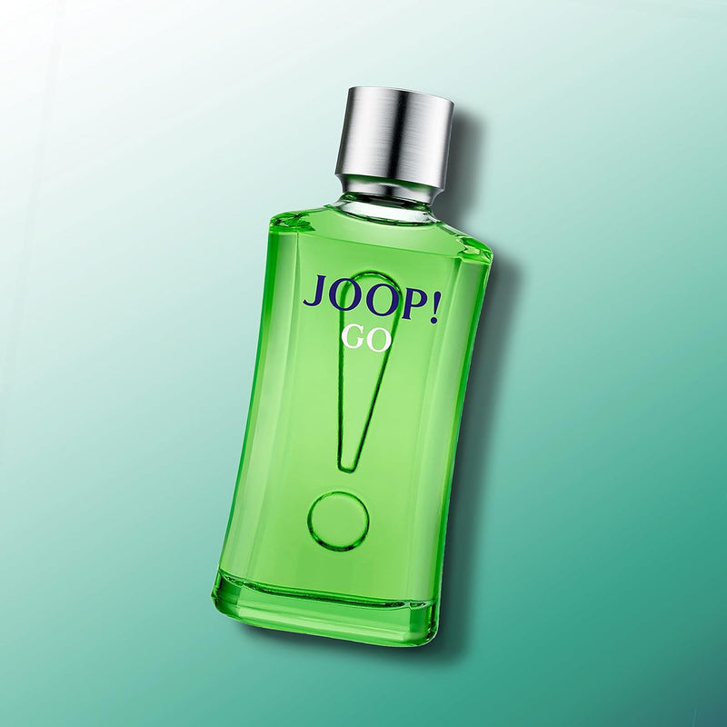 JOOP! Go! Eau de Toilette for him, holzig-fruchtiger Herrenduft, ein Energiekick in Form eines EdT-S