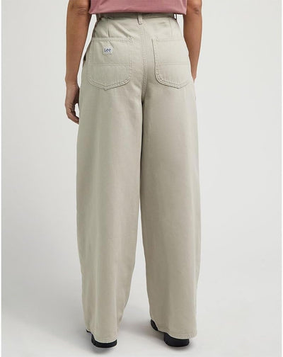 Lee Damen Relaxed Chino Pants 26W / 31L Beige, 26W / 31L Beige