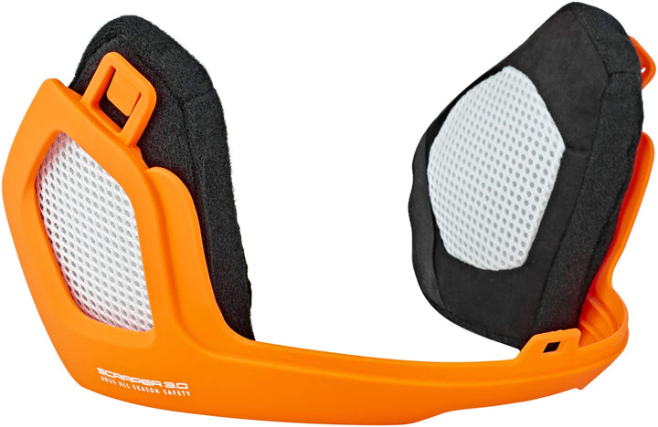ABUS Scraper 3.0 WinterKit für den Fahrradhelm – Ohrenschützer und Helmmütze gegen Kälte und Wind M