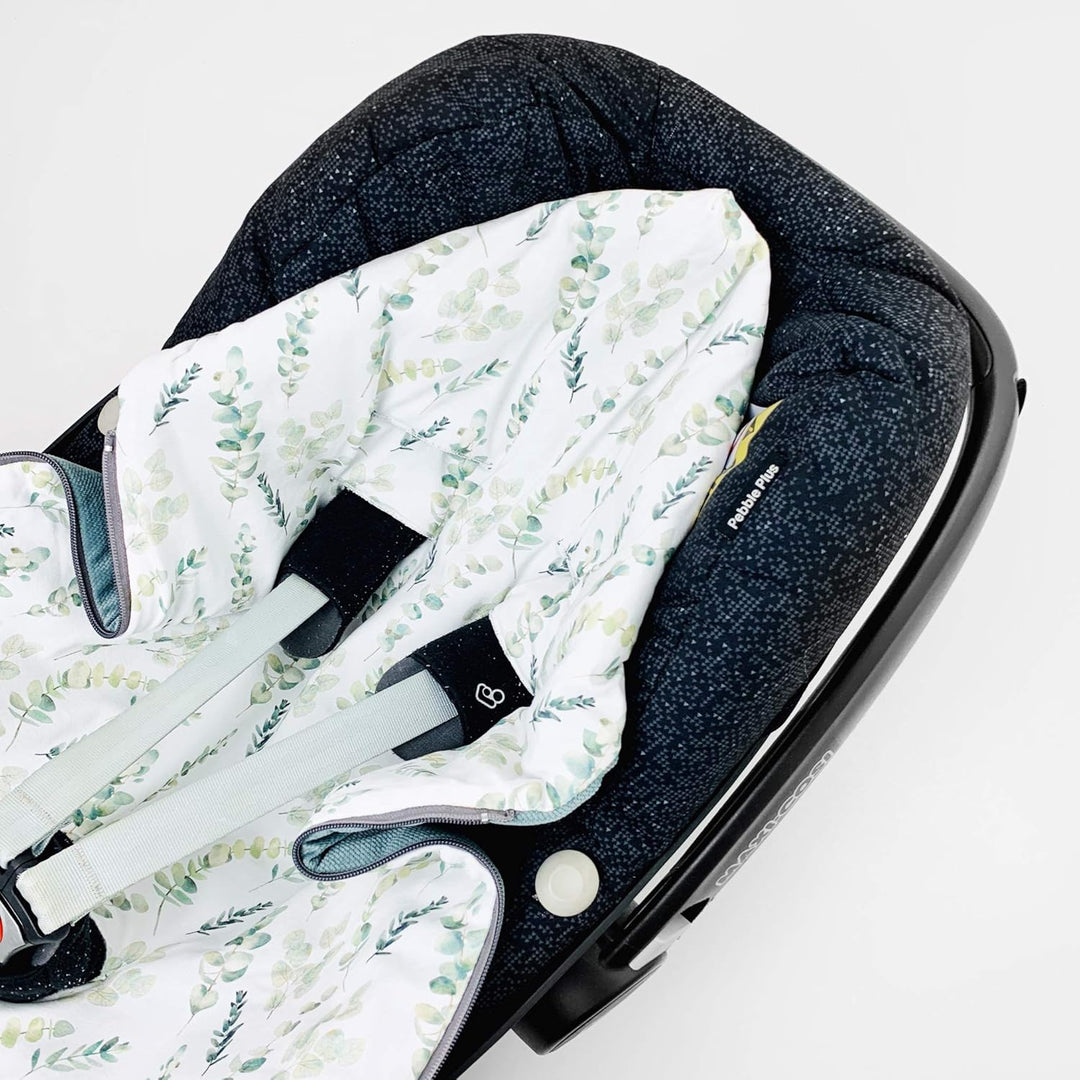 Baby Fusssack für Babyschale leicht dünn ganzjährig Übergang Frühling, Babyfusssack Übergang Frühlin