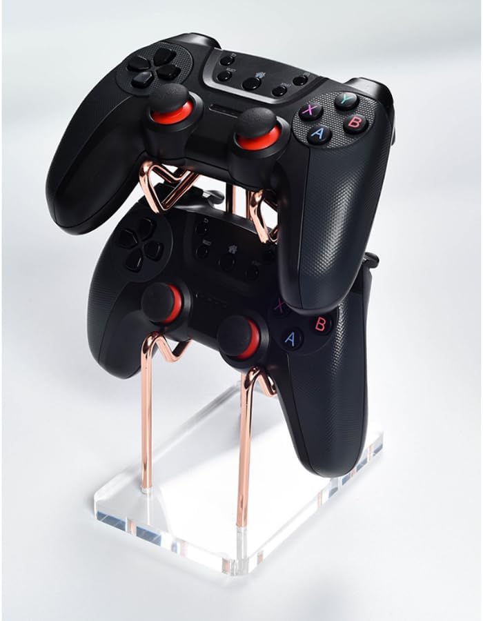 ARFUKA Controller Halter Universeller Controller Ständer 2 Ebenen Controller Halterung aus Metall fü