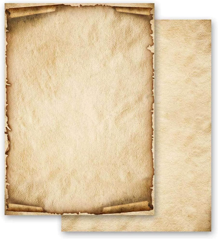 Briefpapier Sets Motivpapier Antik & History, OLD STYLE 100 Blatt Briefpapier + 100 passende Briefum