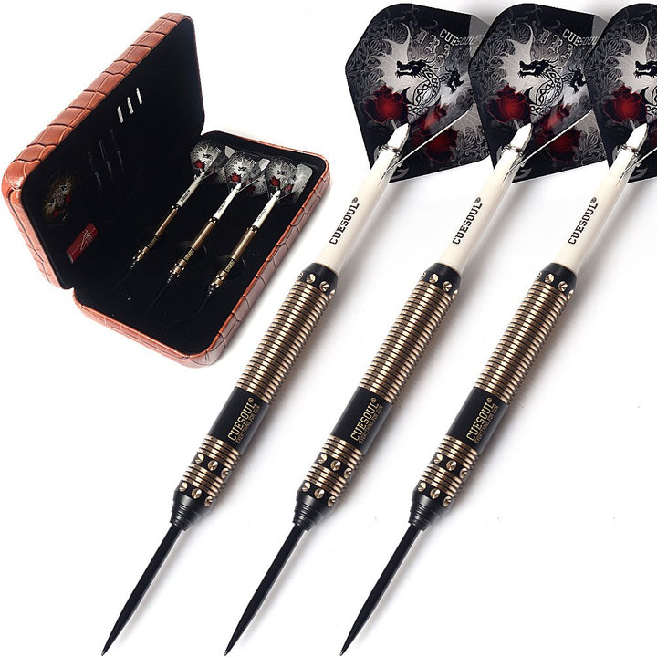 CUESOUL Dragon Deluxe Messing Steel Dartpfeile, 21 Gramm J2108 25 Gramm, J2108 25 Gramm