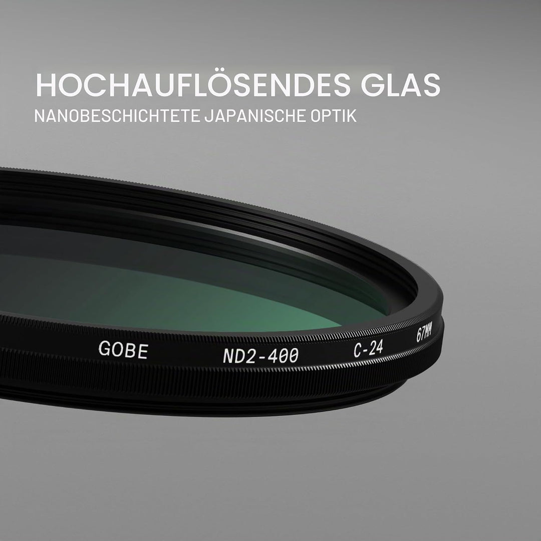 Gobe NDX 77 mm Variabler ND Objektivfilter (1Peak) 77mm, 77mm