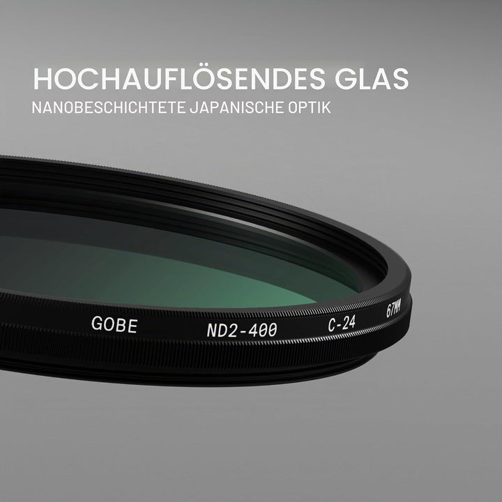 Gobe NDX 77 mm Variabler ND Objektivfilter (1Peak) 77mm, 77mm