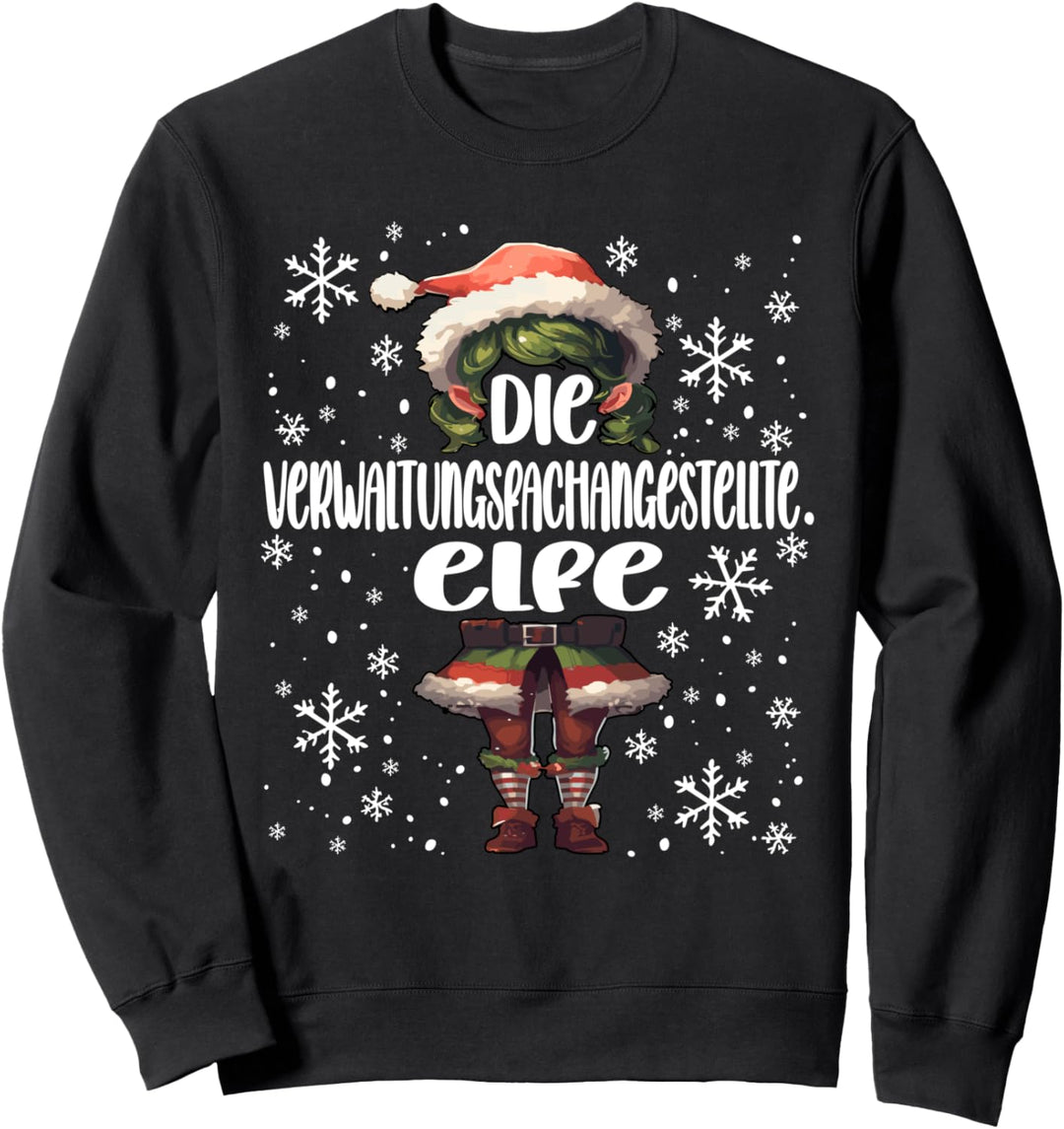 Weihnachtsoutfit Verwaltungsfachangestellte Wichtel Sweatshirt