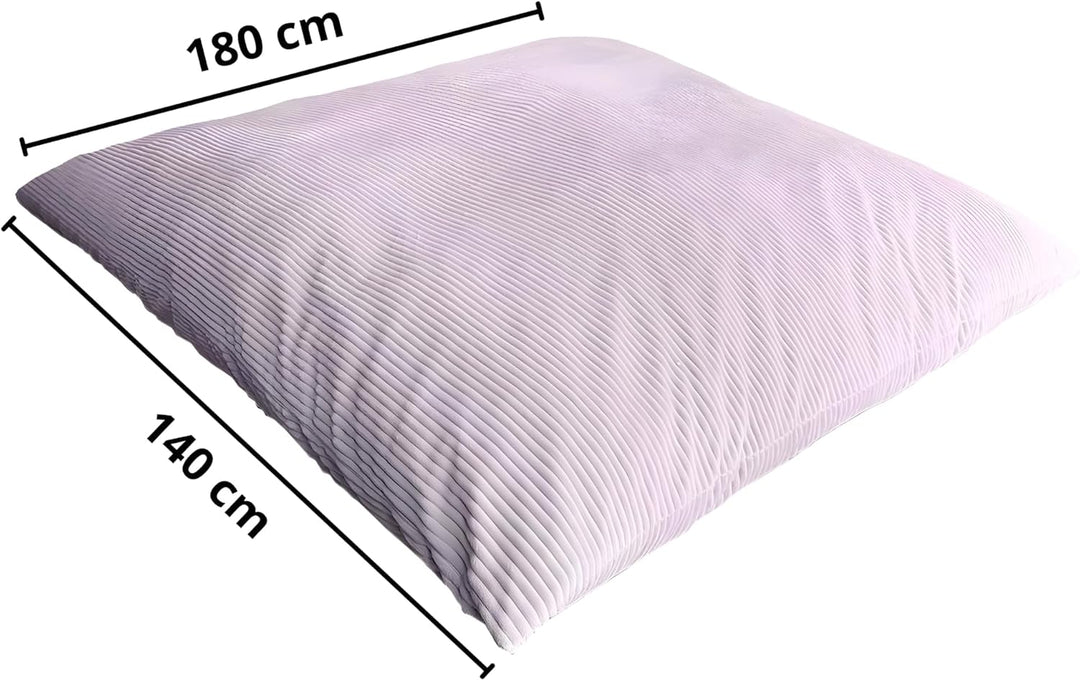 bananair - Sitzsack XXL aus Cordstoff Breit Gerippt für Kinder und Erwachsene - Weich und Bequem - M