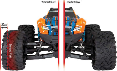 Traxxas Black WideMaxx Tra8995 Fahrwerkssatz