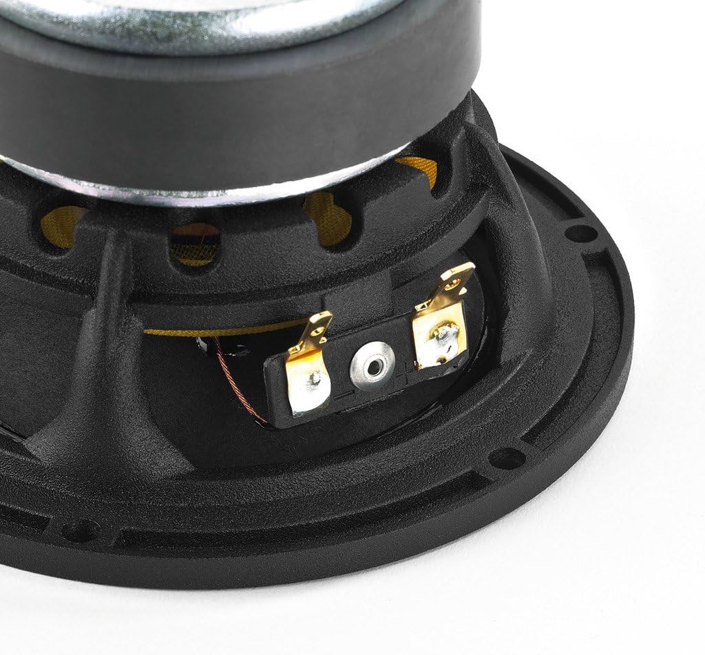 MONACOR MSH-115HQ High-Quality Hi-Fi-Mitteltöner, Speaker für die Mittelton-Wiedergabe, Einbau-Modul