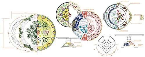 Seletti Porzellanschale Ø 15,2 cm H. 6,7 "Hybrid-Despina