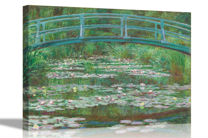 Claude Monet Kunstdruck auf Leinwand, gerahmt, Bürofotos, zum Aufhängen, Wohnzimmer, Wintergarten, P