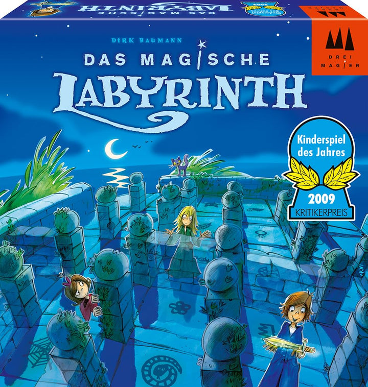 Schmidt Spiele 40848 Das Magische Labyrinth, Drei Magier, Kinderspiel des Jahres 2009 Single, Single