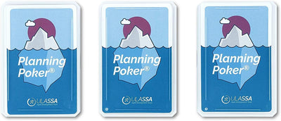 Agile Planning Poker Karten für 12 Personen (3 Sets) - Scrum Poker Kartenset zur effizienten Aufwand