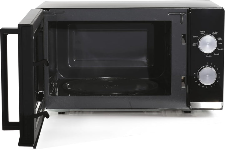 Candy Mikrowelle / 700 Watt/Grill 900 Watt / 20 Liter/Grilleinsatz/Schwarz/Modell: CMG20TNMB
