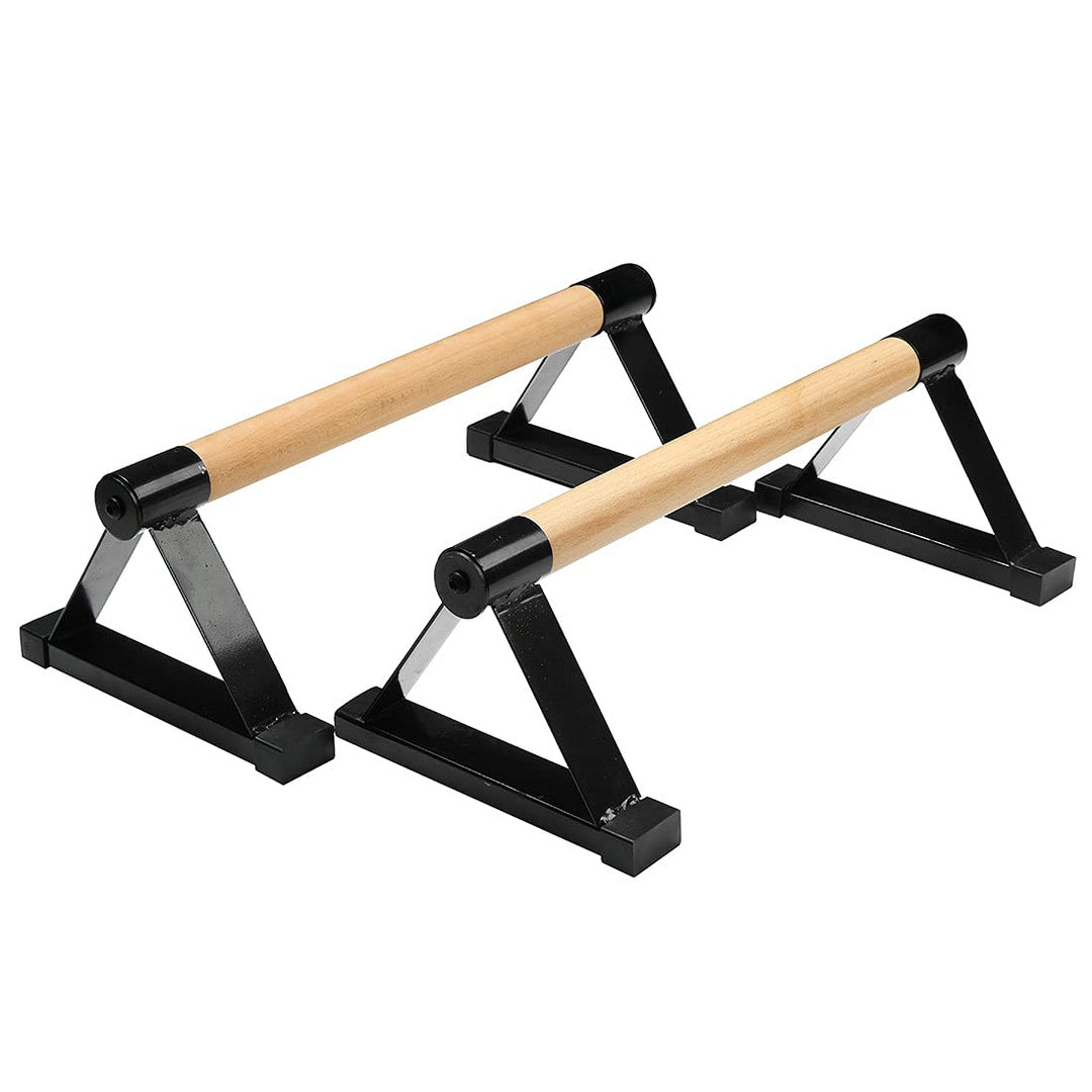 Holz-Parallettes, Liegestützstange aus Holz, Liegestütze, Liegestütz-Ständer, Muskeltraining, Fitnes