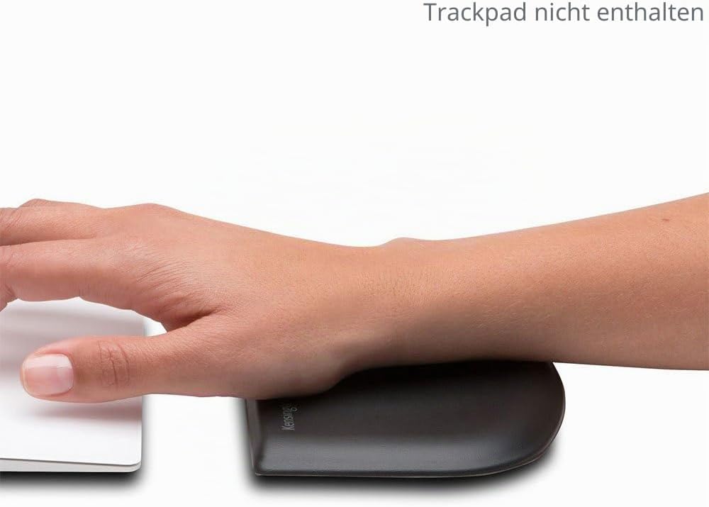 Kensington ErgoSoft Handgelenkauflage für Slim Mouse/Trackpad, schwarz (K52803WW) Mouse Wrist Rest F