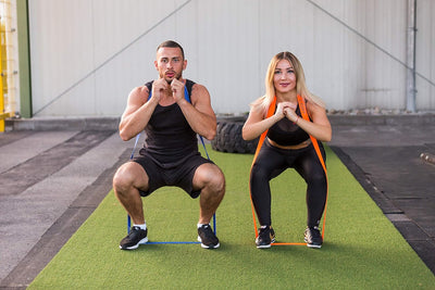 ACTIVEVIKINGS Premium Pull UP FITNESSBÄNDER FÜR Deine Fitness - Perfekte Stoff Bänder für den Muskel