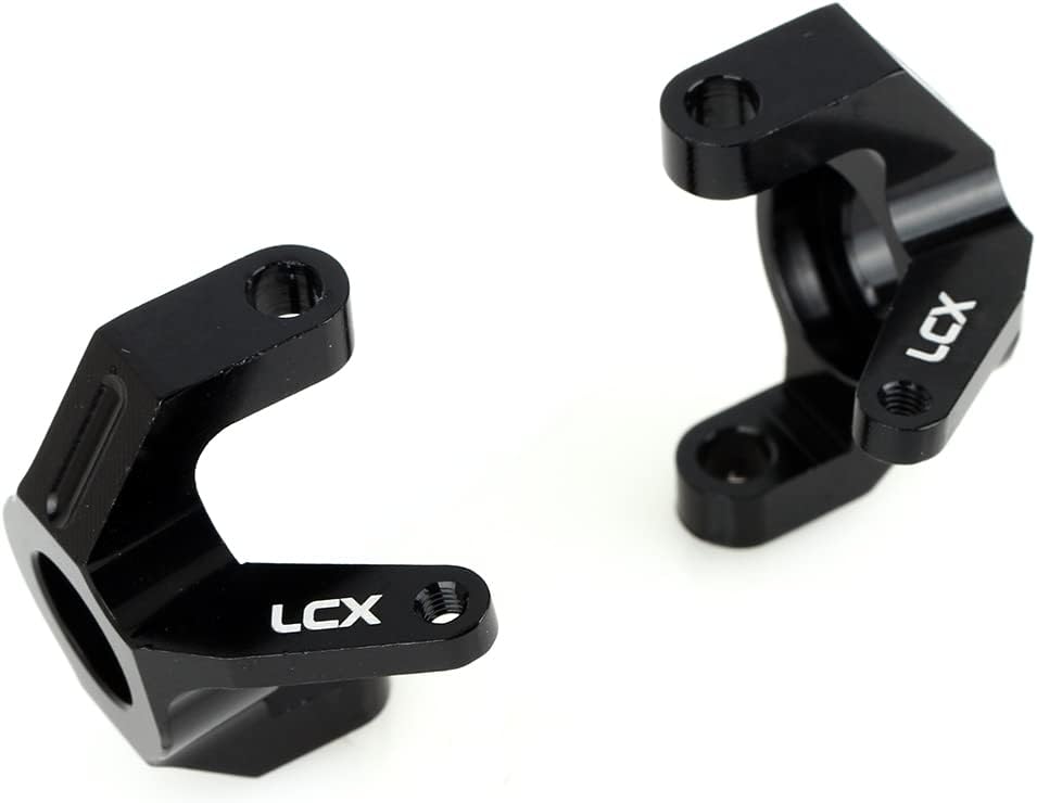 LCX Racing 1/10 RC Crawler Auto CNC gefrästes Aluminium Lenkknöchel-Set AR60 OCP Achse für axiale Wr