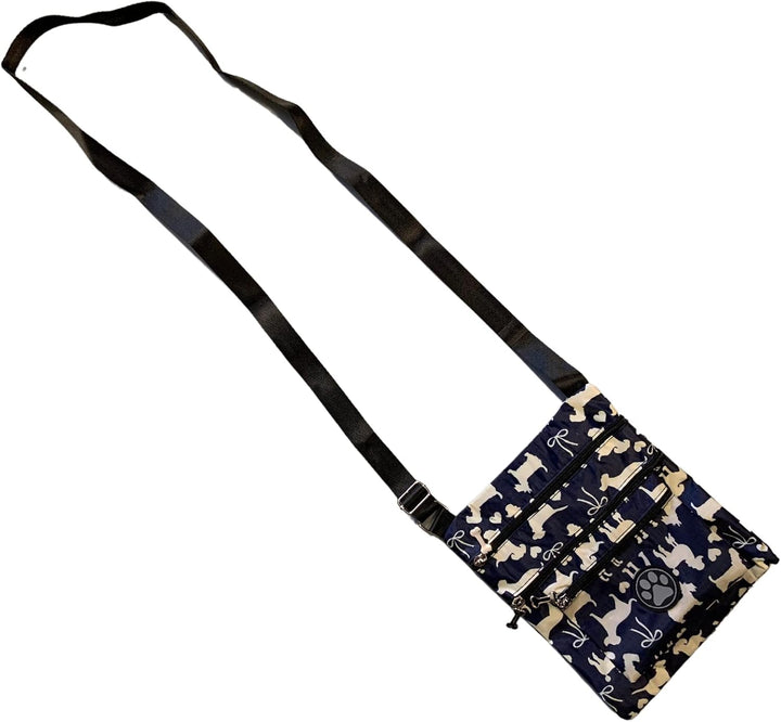 Love EMVY Leckerli-Umhängetasche für Hunde, marineblau, ONE SIZE
