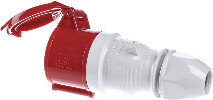 EV EXPERT WALTHER Hochwertiger Adapter von Schukostecker 16 A auf CEE-Steckdose 16-32 A 5-polig 0,5