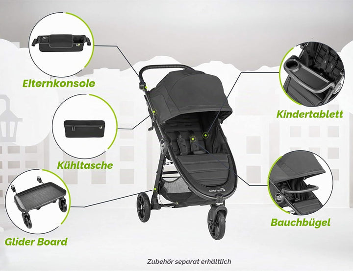 Baby Jogger Wetterschutz Regenschutz | für City Elite 2, City Mini GT2 und City Mini 2 Buggy Kinderw