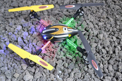 Jamara 038831 - Q-drohne AHP Quadrocopter mit Kamera und Komp