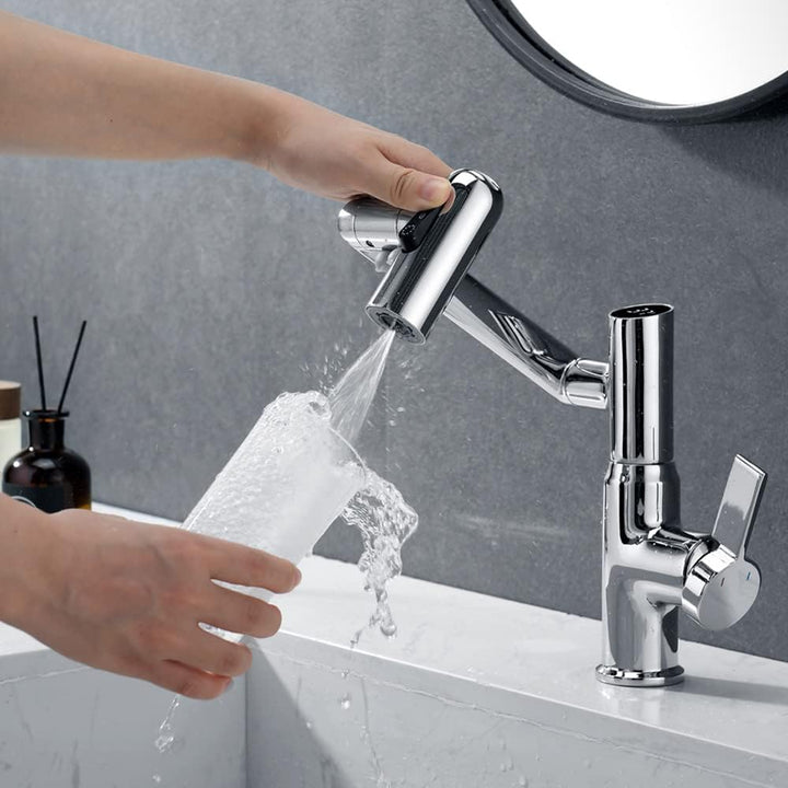 Smart Temperature Bathroom Wasserhahn, Einhebel-Badezimmer-Wasserhahn, Waschbeckenarmatur, Küchenarm