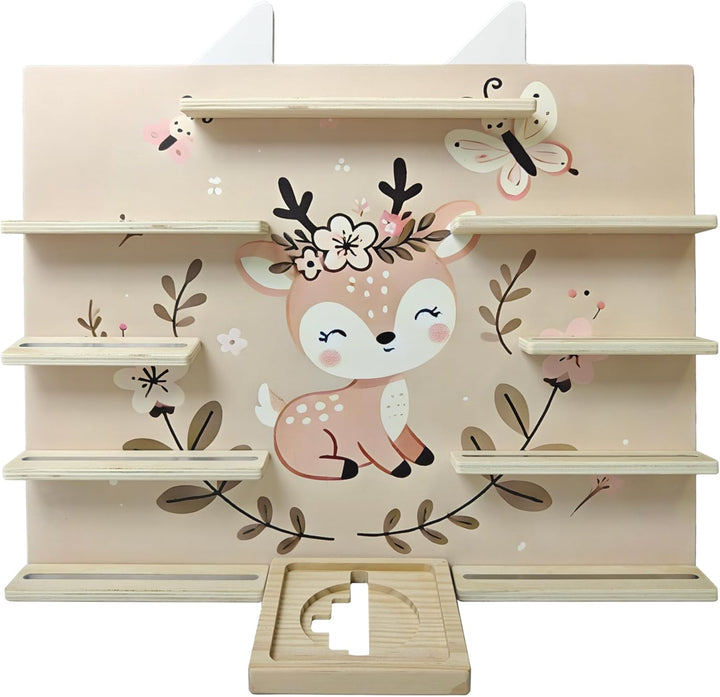 Kiddy's Welt - Hörfiguren Tonie Regal für Tonies-Wandregal kompatibel mit Toniebox- Kinderzimmer Reg