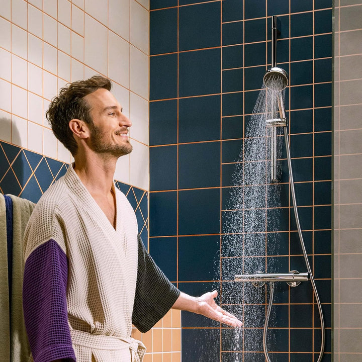 hansgrohe Activera S - wassersparender Duschkopf 6 l/min (EcoSmart+), Handbrause mit 1 Strahlart, ru