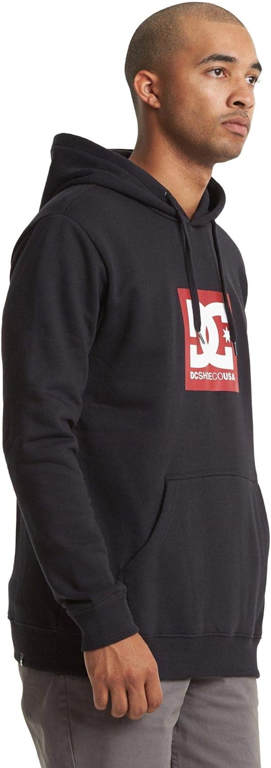 DC Shoes Square Star - Hoodie for Men - Kapuzenpulli - Männer - L - Mehrfarbig