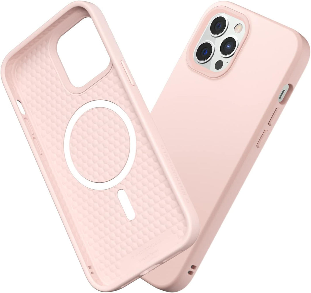 RhinoShield Case kompatibel mit [iPhone 12 Pro Max] | SolidSuit - MagSafe-kompatibel -Stossdämpfende