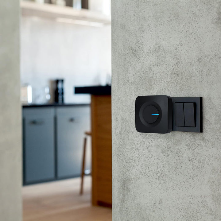 Alecto ADB30 Funk Türklingel - Kabellose Hausklingel - Batterielos - IP44 Wasserdicht - 36 Melodien