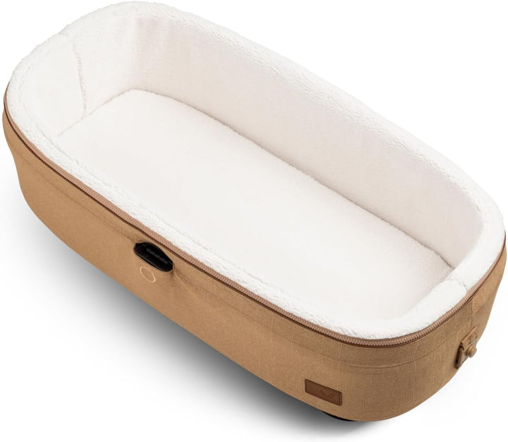 Tavo Maeve Medium Flex‑Griff Haustier‑Autositz mit ISOFIX‑Bodenplatte, 2 Matratzenauflagen, Geeignet