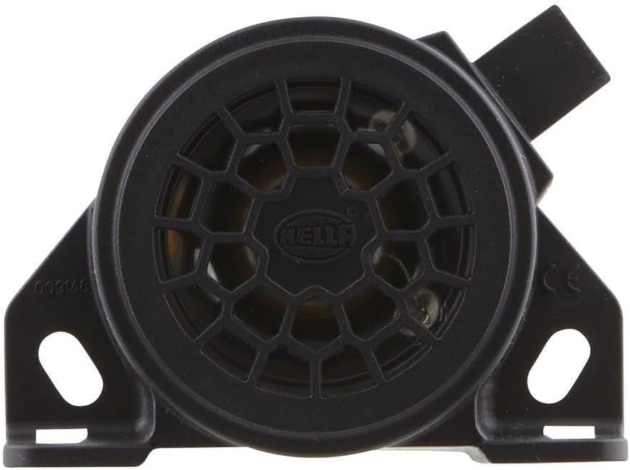 HELLA Rückfahrwarner BM20 - 97dB(A) - Starkton - Gehäusefarbe: schwarz - geschraubt - Stecker: AMP -
