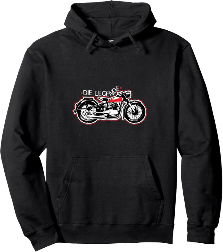 Die Legende Moped Oldtimer Simson Awo Pullover Hoodie