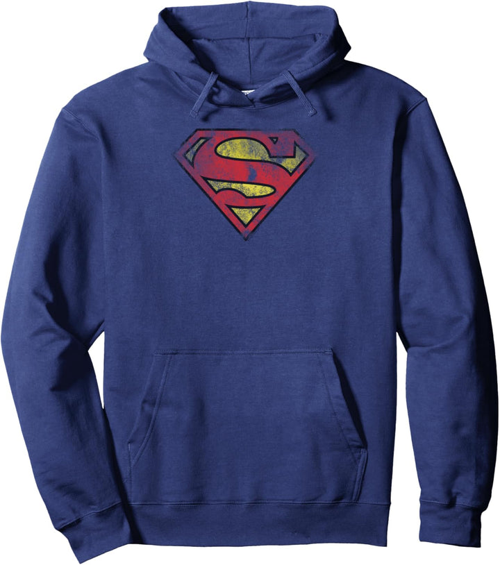 Superman Inside Shield Pullover Hoodie