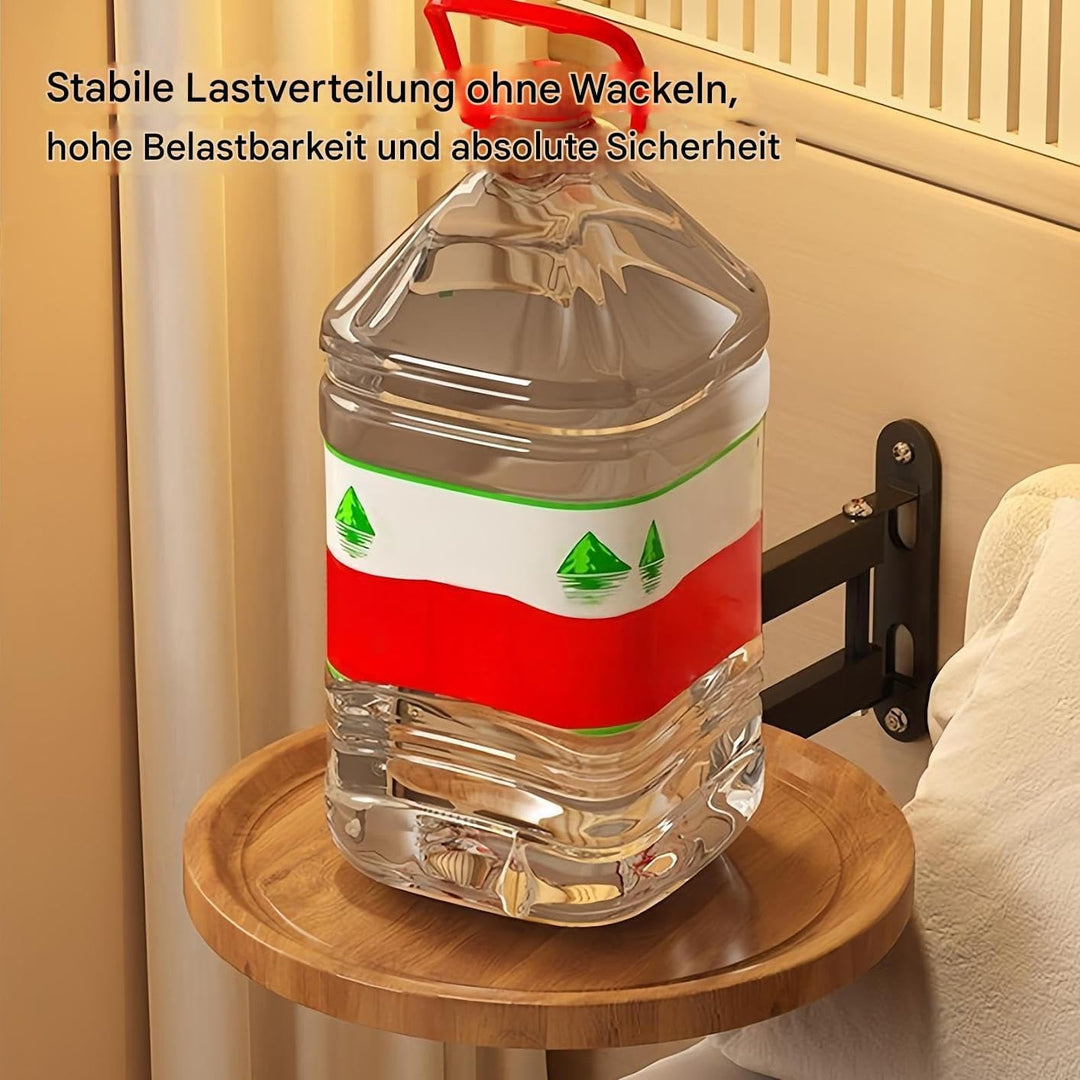 Wandmontierbarer Klapptisch | Ausziehbare Wand Schreibtisch | Runder Klappbarer Tisch - Für Küche Ba
