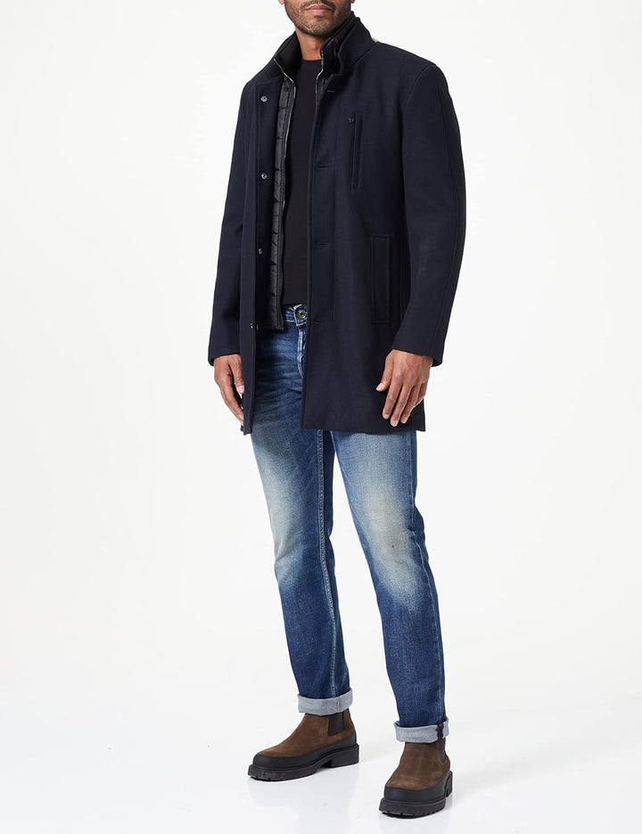 Roy Robson Herren Mantel 54 Schwarz, 54 Schwarz