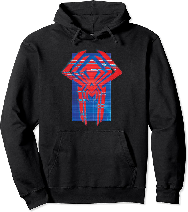 Marvel Spider-Man: Across the Spider-Verse 2099 Symbol Icon Pullover Hoodie