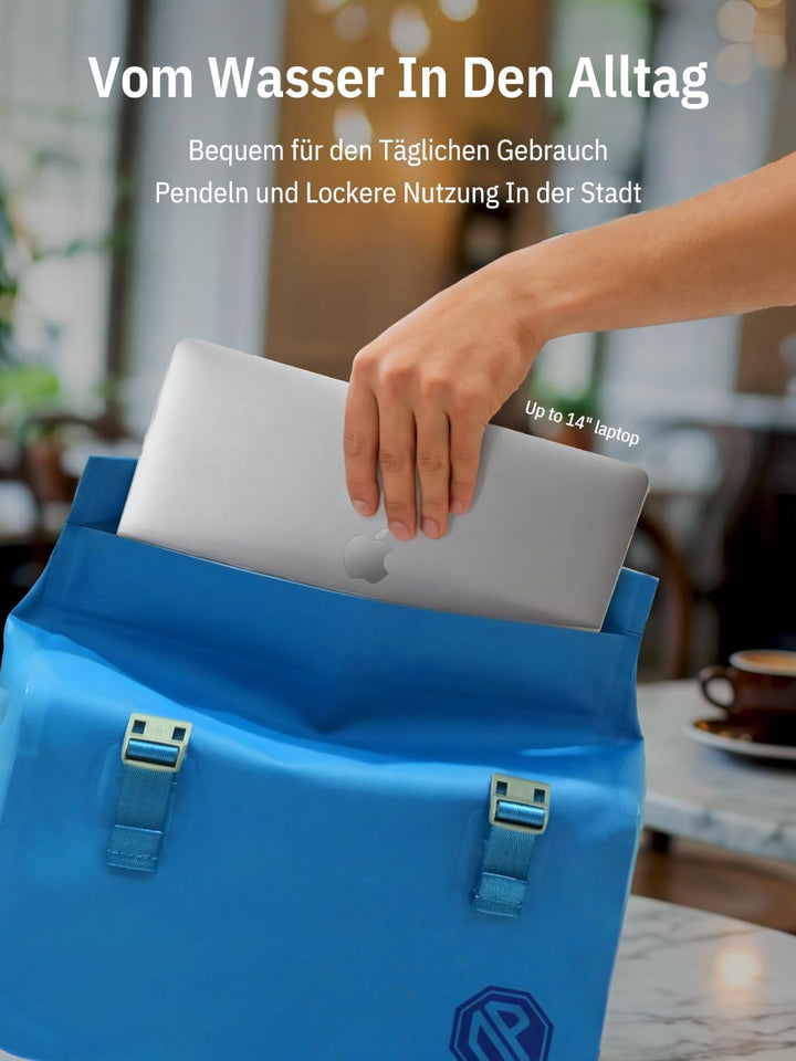 niphean IPX7 wasserdichte Tasche mit Magnetischem Einhandverschluss, Robuste Wasserdichter Beutel fü