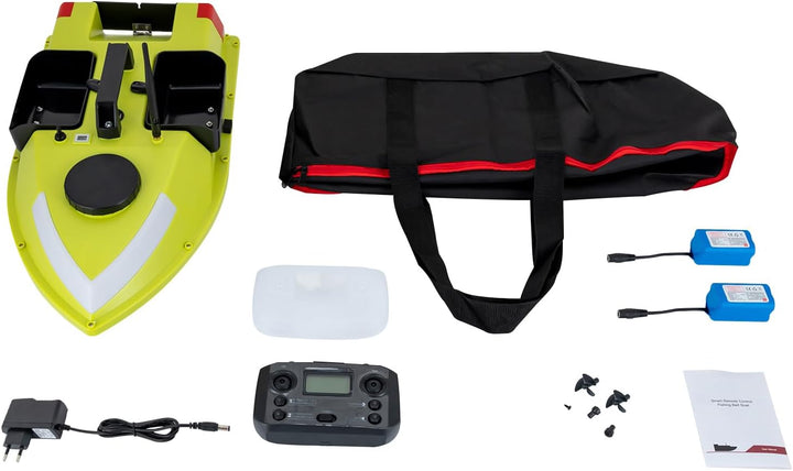 600M GPS Köderboot,GPS Köderboot,Karpfenangeln Fischfinder Boot,Akustischer Tiefenfinder LCD Fischfi