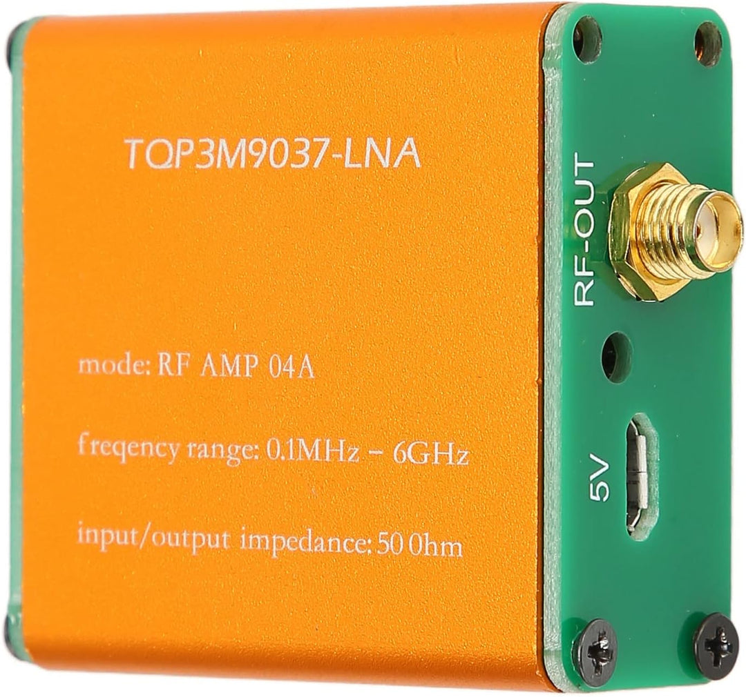 Rauscharmer 0,1 MHz 6 GHz Verstärker, 20 dB LNA Verstärker mit Hoher Verstärkung für Kurzwelle UKW R