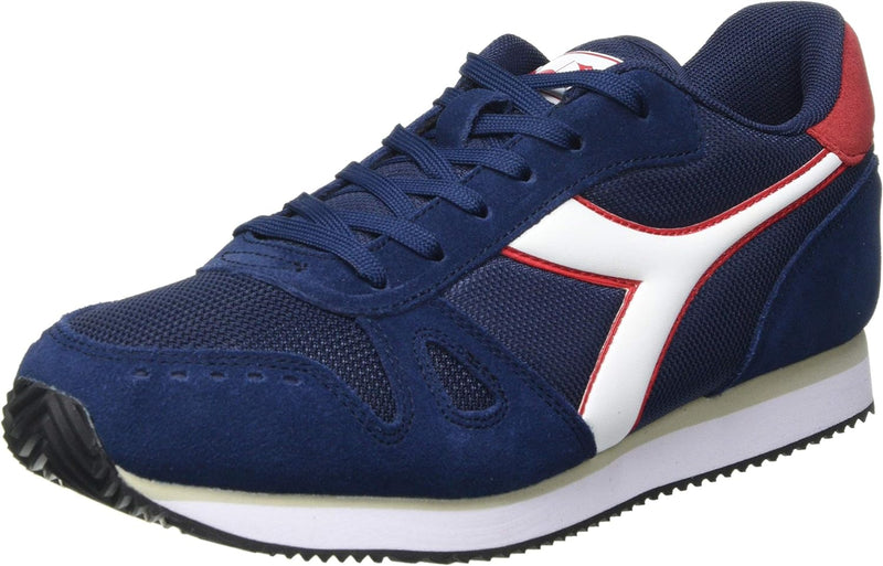 Diadora Herren Simple Run Sneakers 40 EU Blau, 40 EU Blau