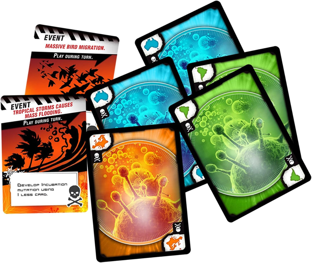 Z-Man Games , Pandemic Contagion, Board Game, Ages 14+, for 2 to 4 Players, 40 Minutes Playing Time