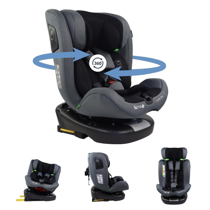 Mobiclinic®, Sitzerhöhung auto kinder, 360º drehbar, I-size regelung, Top tether, Gruppe 0/1/2/3, Ma
