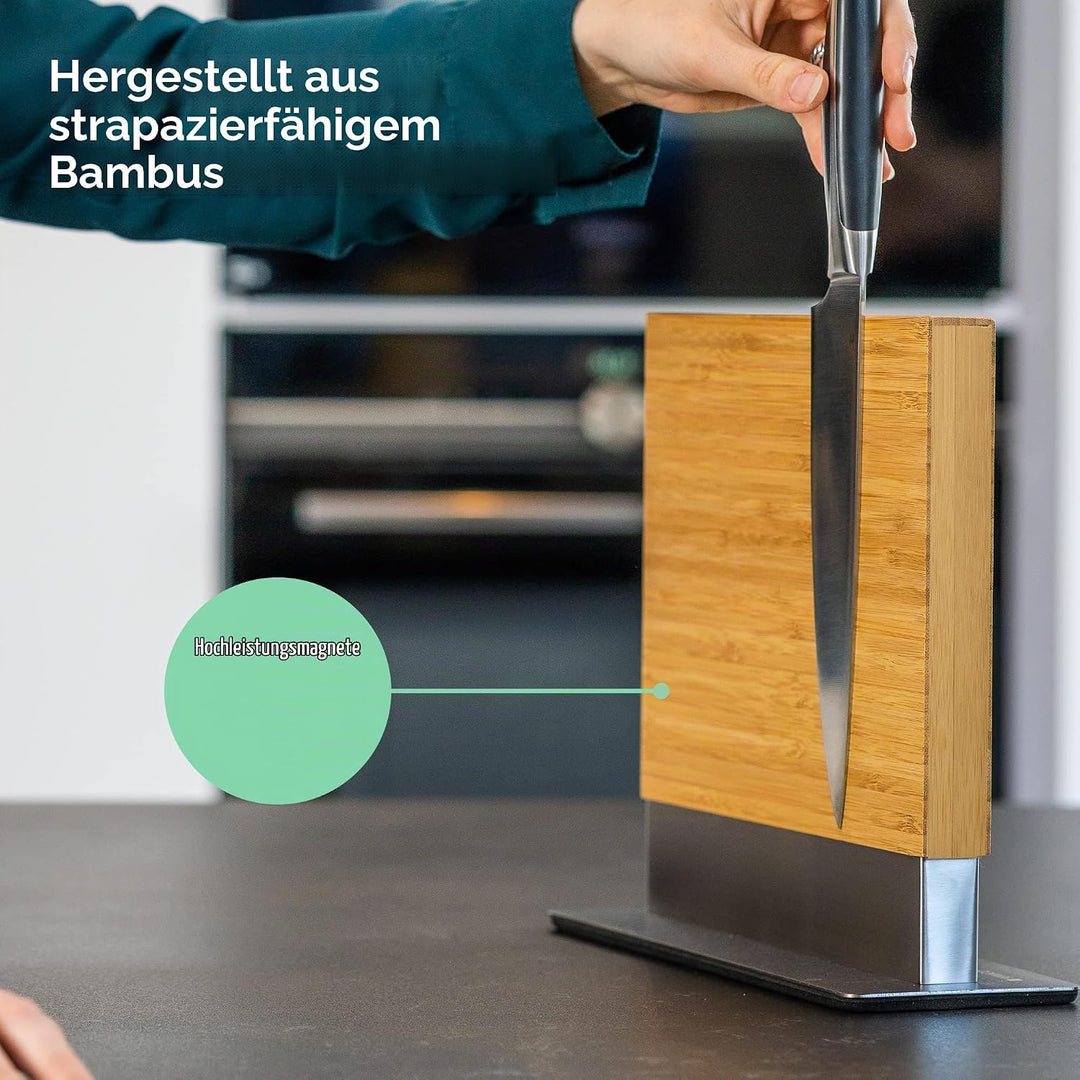 Coninx Magnetischer Messerblock Doppelseitig Unbestückt - Messerblock ohne Messer Messerhalter magne